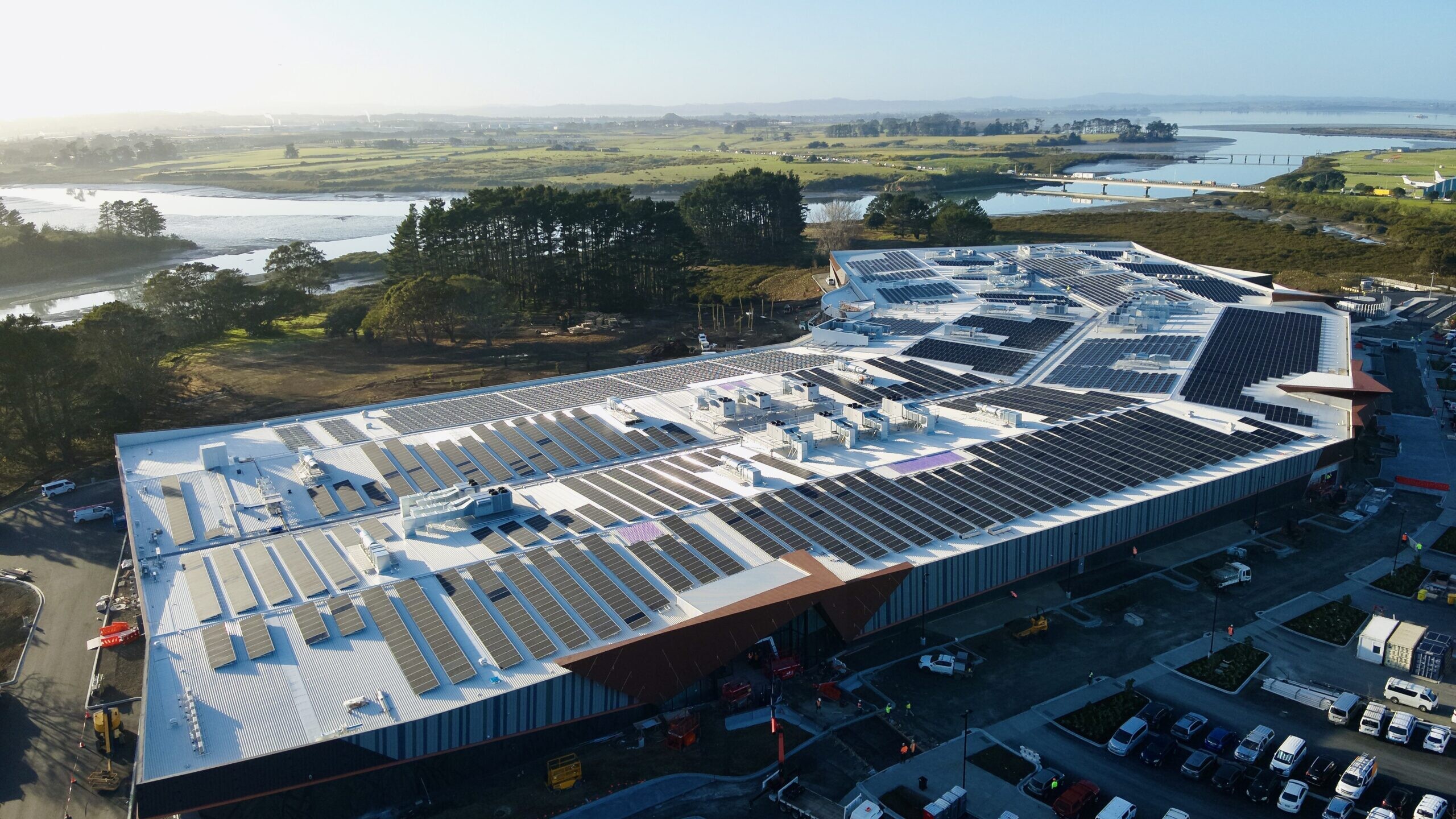 Sunergise rooftop solar power at Auckland's Manawa Bay