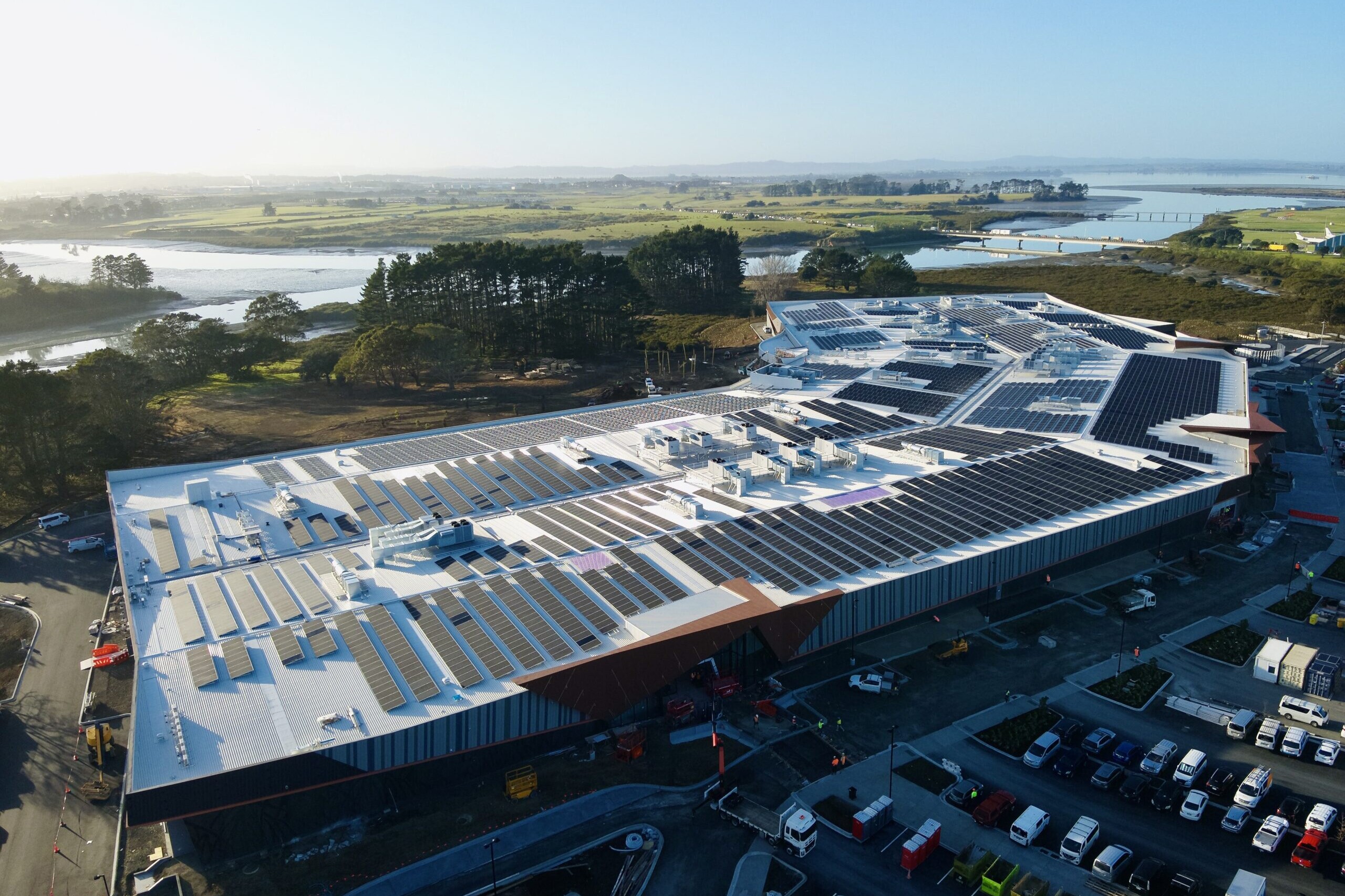 Sunergise rooftop solar power at Auckland's Manawa Bay