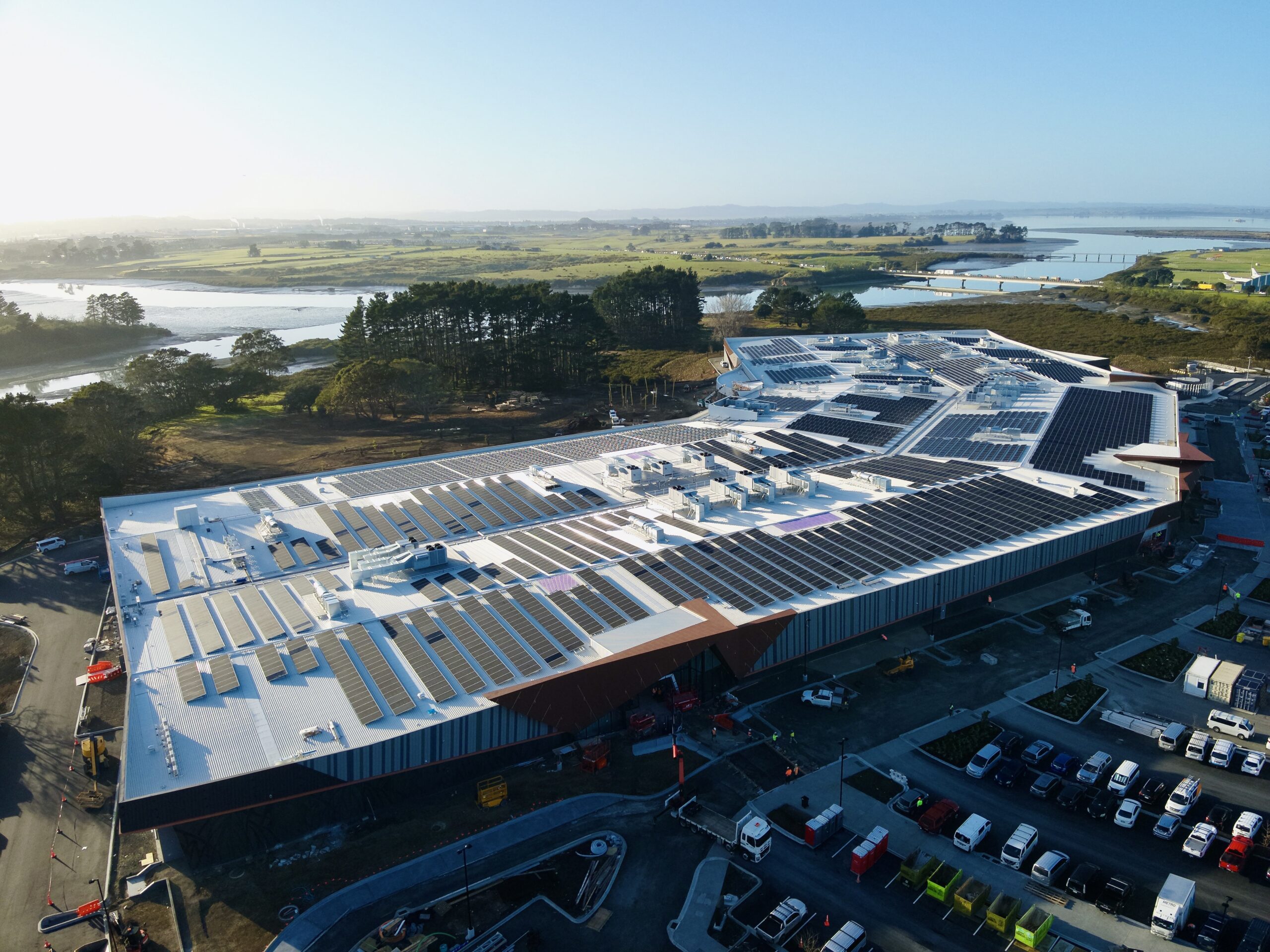 Sunergise rooftop solar power at Auckland's Manawa Bay